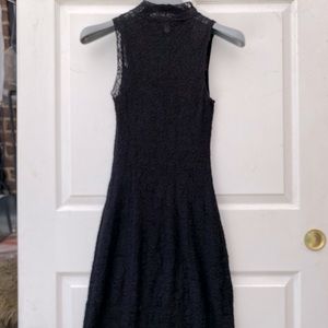 Kenneth Cole black lacy dress, XS